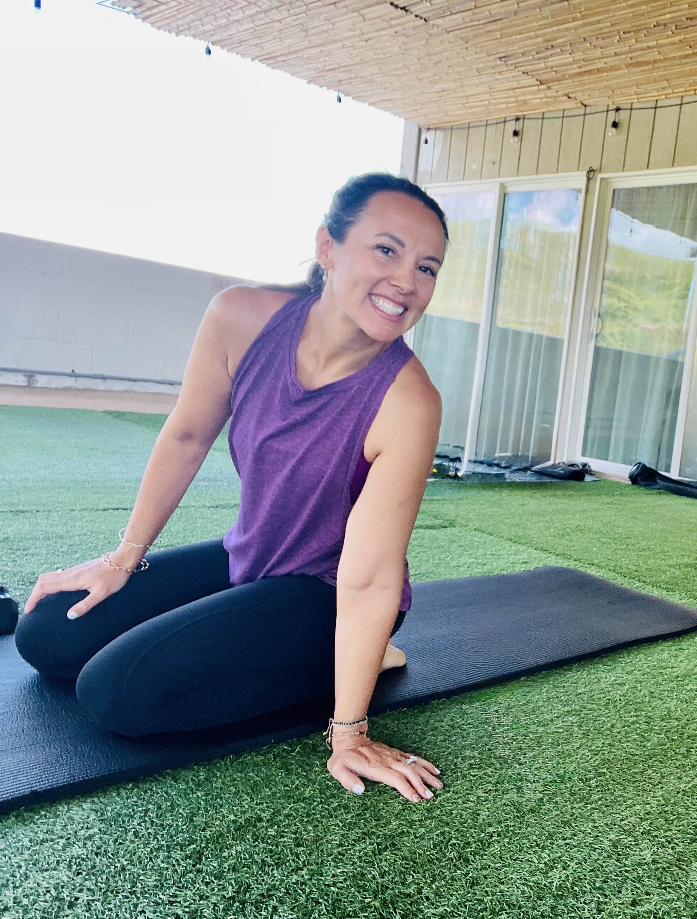 Martina Harms hawaii yoga teacher